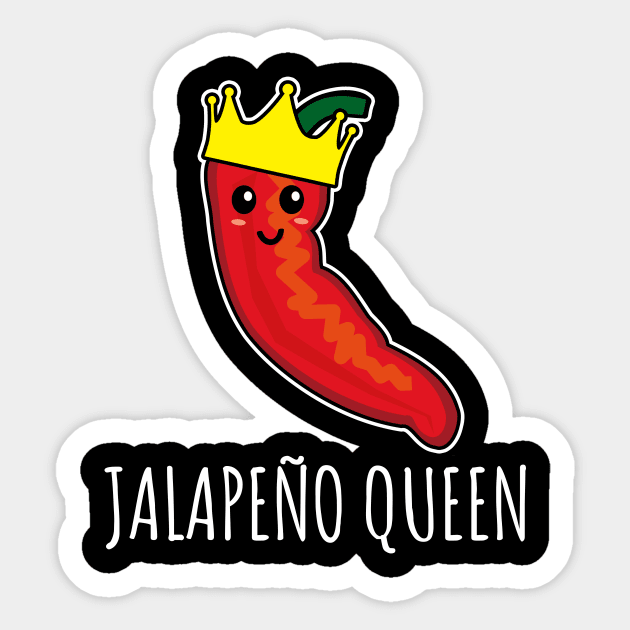 Jalapeno Queen Sticker by LunaMay